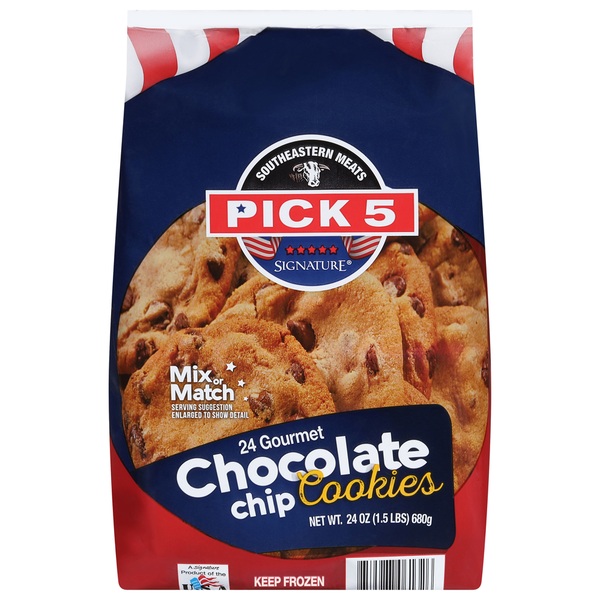 Pick 5 Gourmet Chocolate Chip Cookies Same-Day Delivery or Pickup