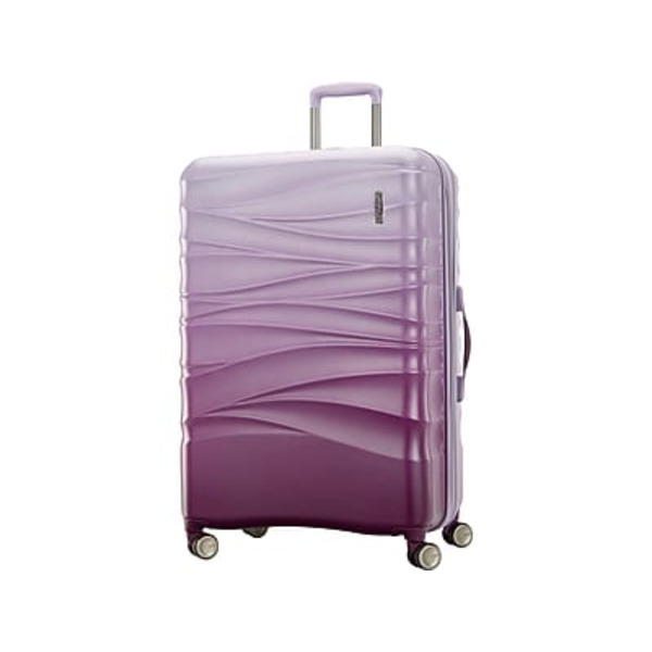 American Tourister Cascade ABS Plastic Hardside Spinner Luggage - Purple Haze