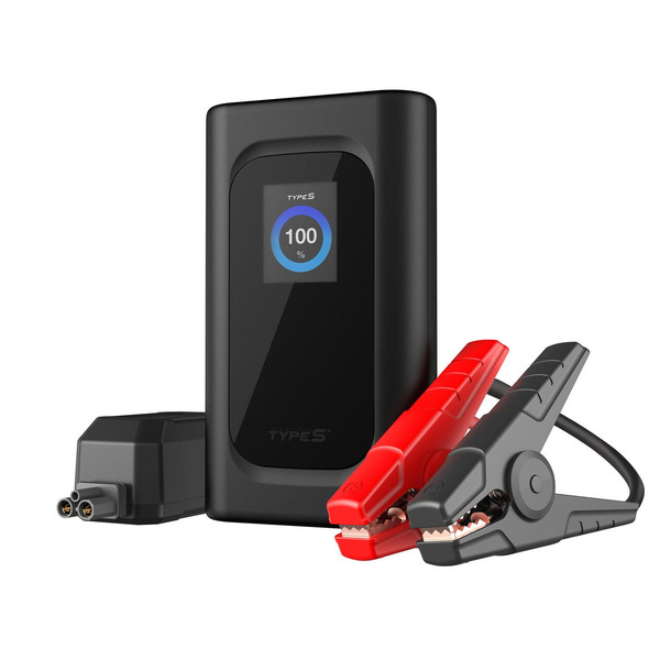 8600 MAH Type S Jump Starter & Portable Power Bank 20 ft