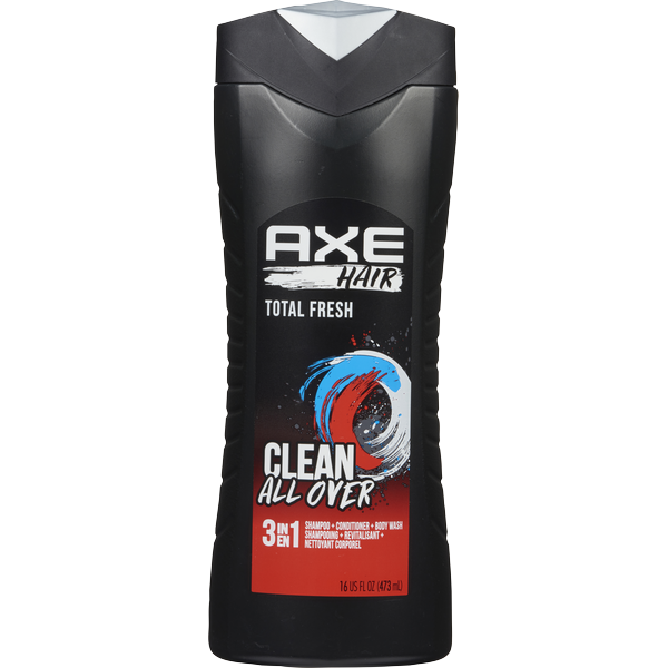 AXE 3 in 1 Total Fresh Shampoo Same-Day Delivery | Rexall