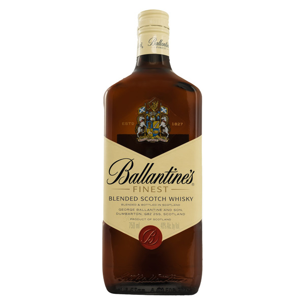 Ballantine's Finest Finest Blended Scotch Whisky 750ml 80 Proof
