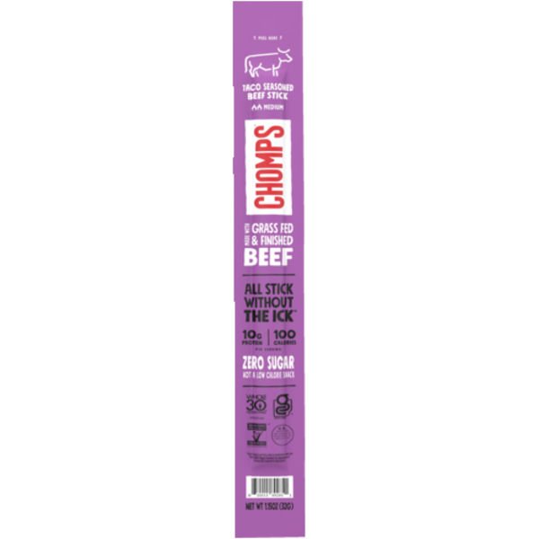 Chomps Taco Beef Stick
