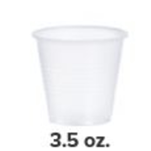 Dart Galaxy - Y35 - 3.5 oz Trnslucent Cups - 2500 Ct