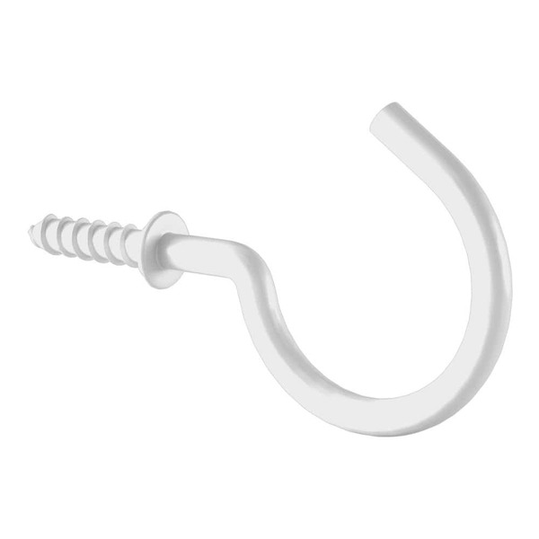 Ook 40-pack 1-1/4 In. White Cup Hook