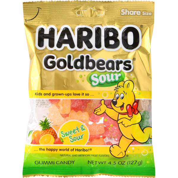 HARIBO Gummi Candy, Sour