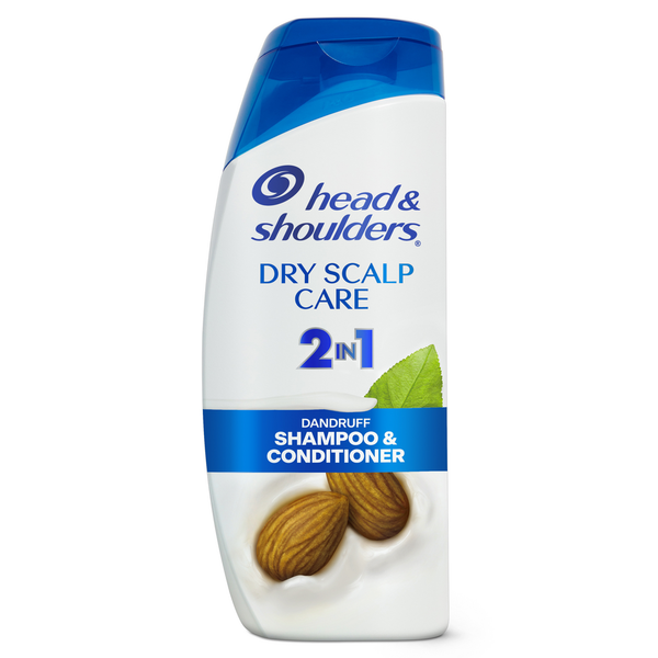 Head & Shoulders 2 in 1 Dandruff Shampoo and Conditioner, Dry Scalp Care - 20.7 fl oz