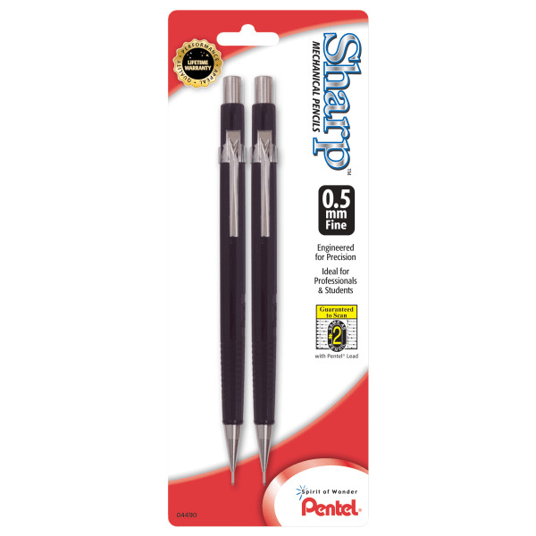 Pentel Automatic Pencils, 0.5 mm Fine