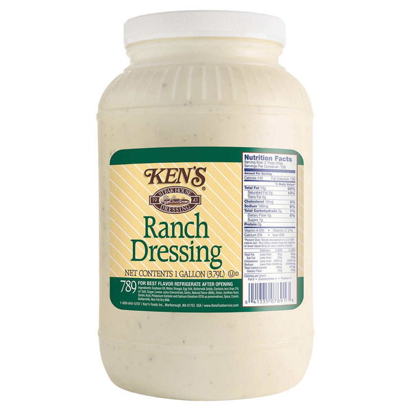 ken's ranch dressing Ken's Ranch Dressing, 1 Gallon Same-Day Delivery