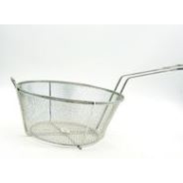 Adcraft BFSM-1125 Six Mesh Fryer Basket - Pack of 12