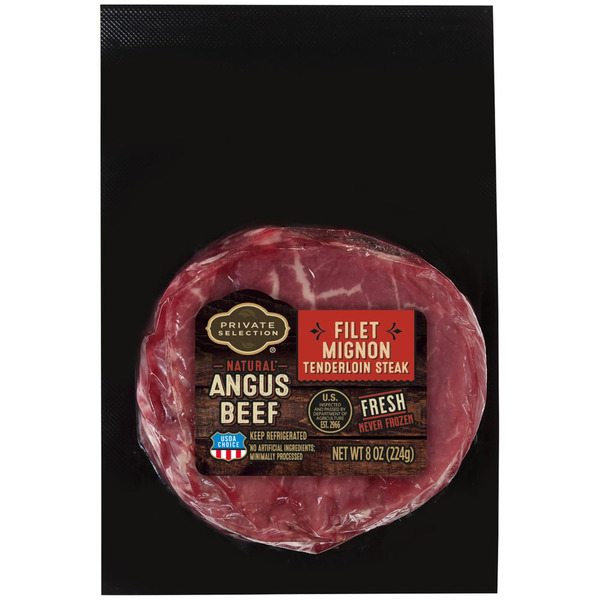 Kroger Private Selection Angus Tenderloin Beef Steak SameDay Delivery