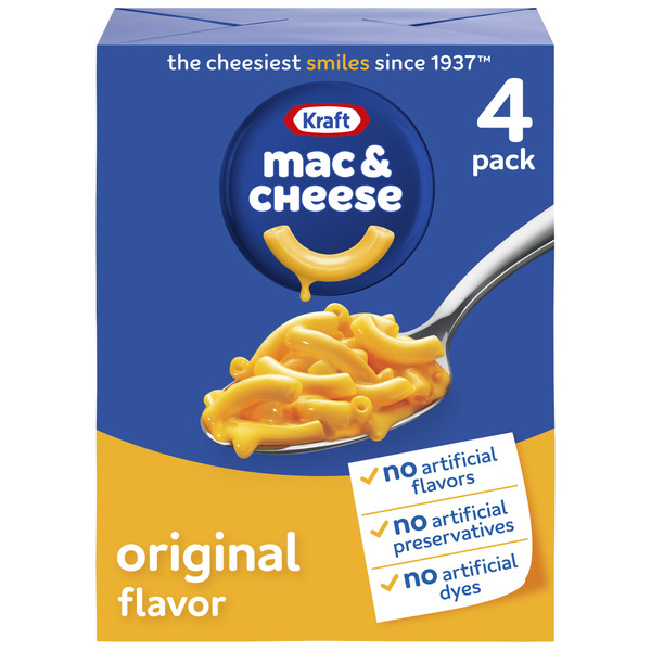 Kraft Original Mac & Cheese Macaroni and Cheese Dinner