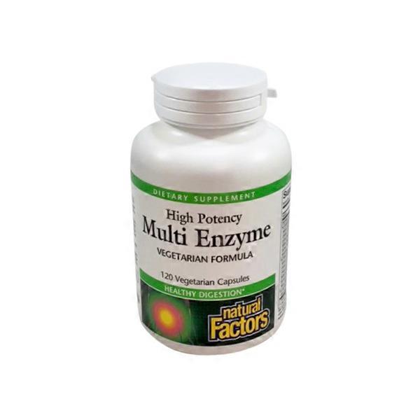 Natural Factors Multi Enzyme 120 Cp (120 ct) Instacart