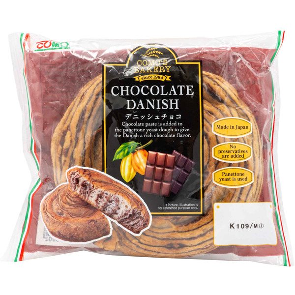 COMO Chocolate Danish Bread