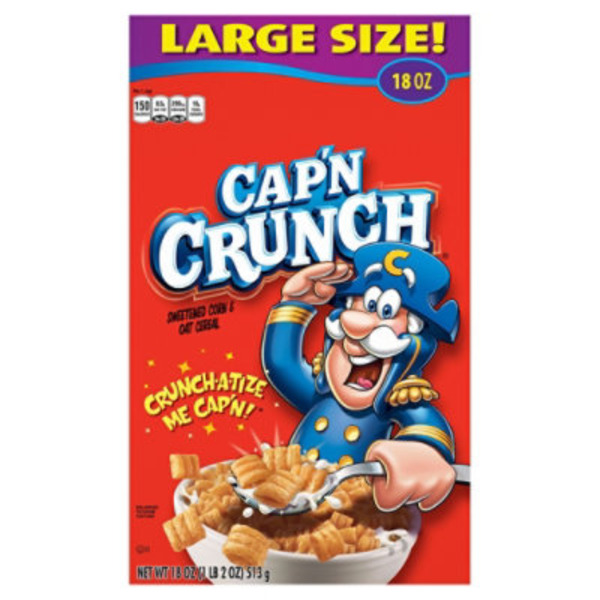 Cap'N Crunch Regular Cereal