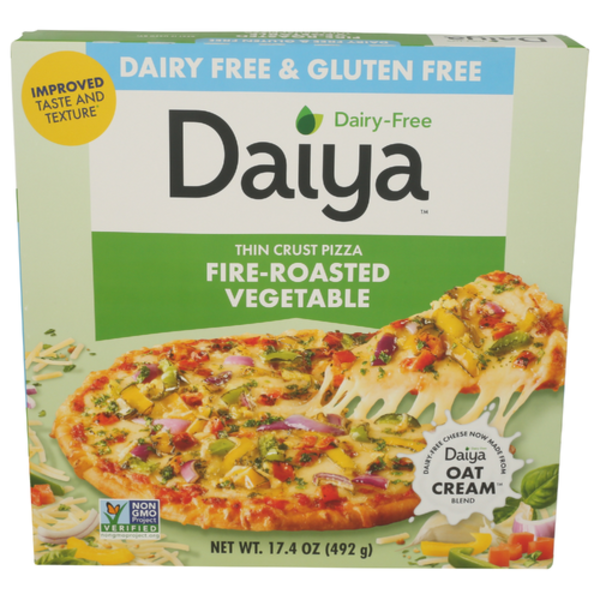 Daiya Fire-Roasted Vegetable Gluten Free Thin Crust Pizza Same-Day