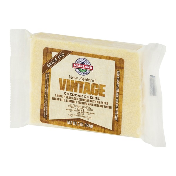 Mainland New Zealand Vintage Cheddar Cheese (7 oz) Instacart