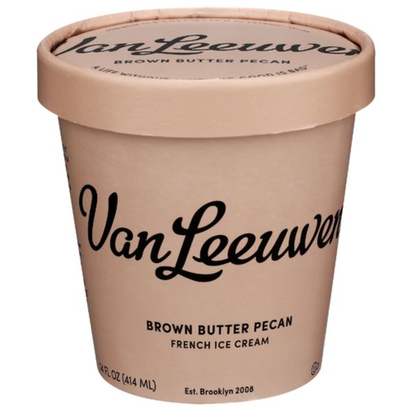 Van Leeuwen Brown Butter Pecan French Ice Cream Same-Day Delivery