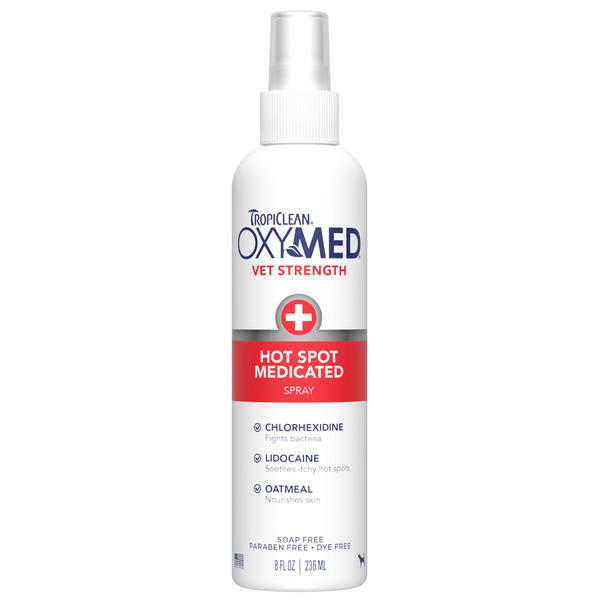 Tropi Clean OxyMed Vet Strength Hot Spot Medicated Spray