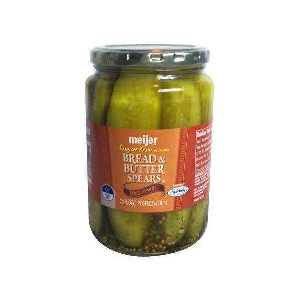 Meijer Bread & Butter Spears (24 oz) Instacart