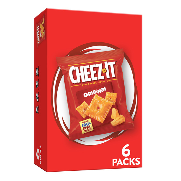 Cheez-It Original Cheese Crackers, Baked Snack Crackers