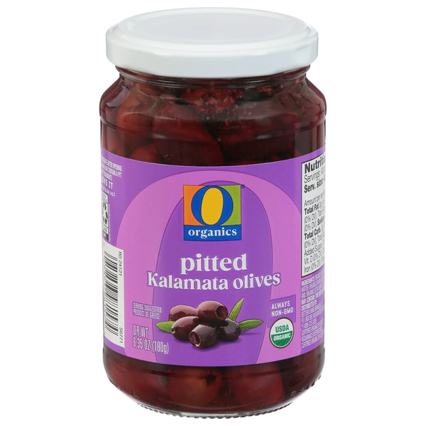 O Organics Kalamata Olives, Pitted