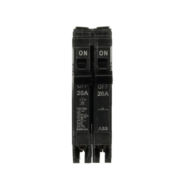 American Body Building 20-amp/20-amp 2 -Pole Tandem Circuit Breaker
