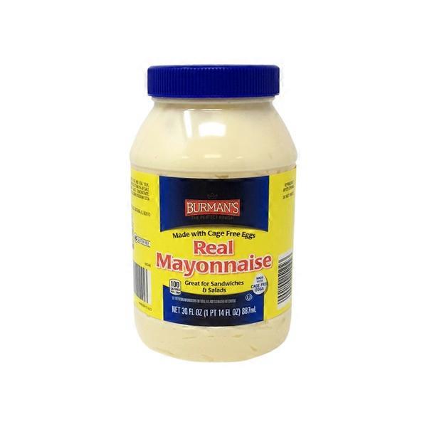 Burman's Cage Free Mayonnaise (30 oz) Instacart