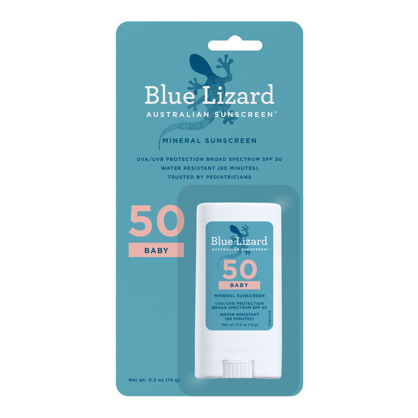 Blue Lizard Australian Sunscreen Baby Mineral Sunscreen Stick