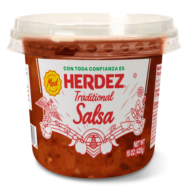 Herdez Traditional Salsa Medium Cup