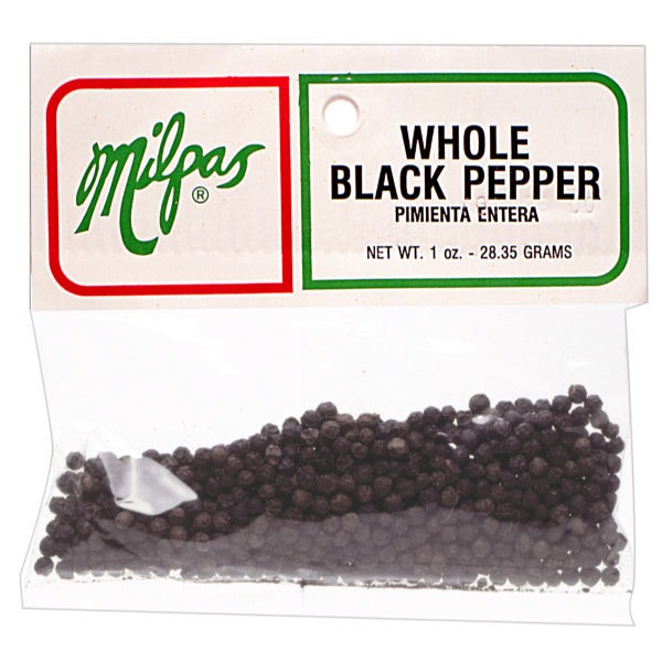 Milpas Whole Black Pepper