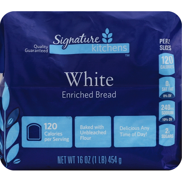 Signature Bread, Enriched, White