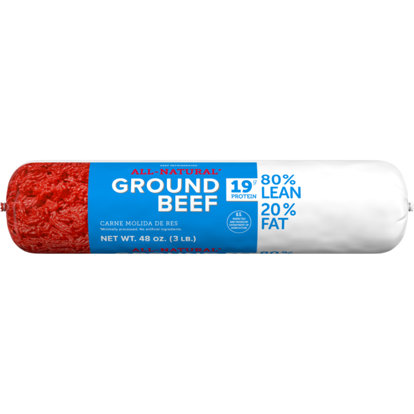 Ibp Trusted Excellence CR FN GROUND BEEF 80/20 3 Same-Day Delivery