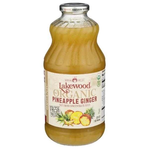 Lakewood Organic Pineapple Ginger Juice Same-Day Delivery or