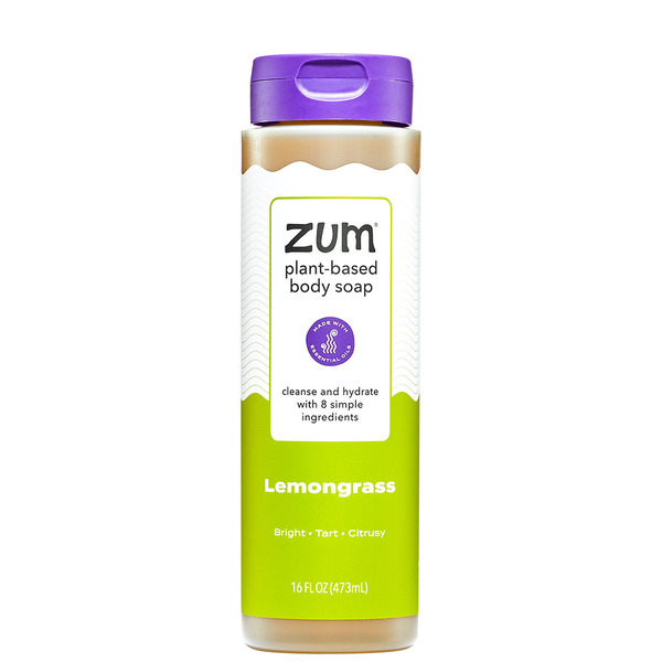 Zum Clean Lemongrass Plant-Based Body Soap Same-Day Delivery or