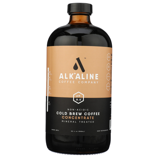 Alkaline Coffee Company Non-Acidic Cold Brew Concentrate Same-Day