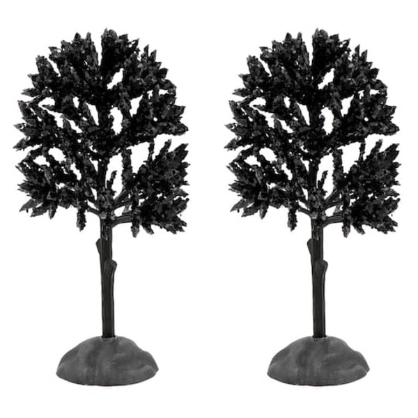 Ashland Mini Glitter Trees - Black