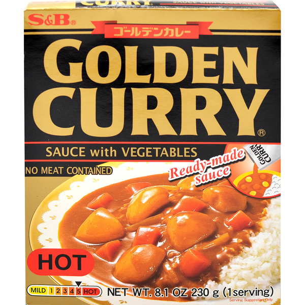 S&B Golden Curry Retort Hot