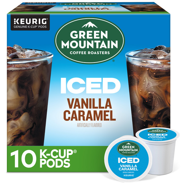 Green Mountain Coffee Roasters Brew Over Ice Vanilla Caramel K-Cup