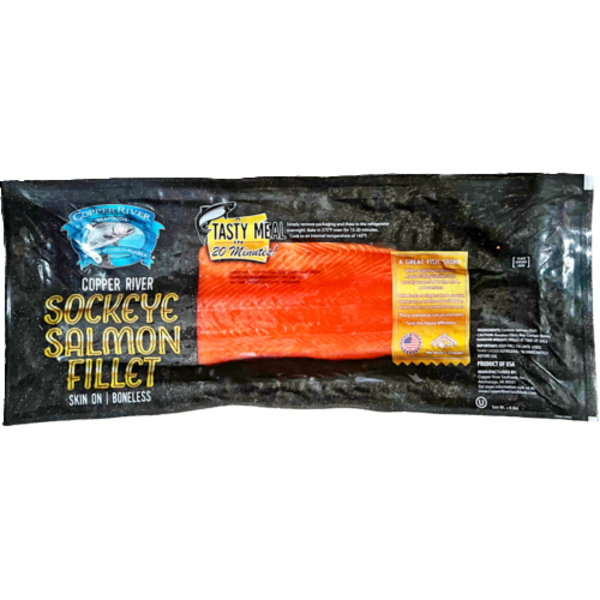 Copper River Copper River Frozen Sockeye Salmon Fillet Same-Day