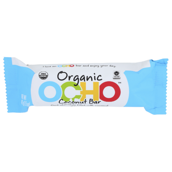 OCHO Candy Organic Coconut Dark Chocolate Bar Same-Day Delivery or