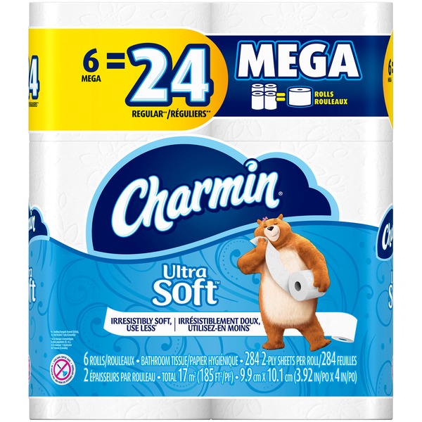 Charmin Toilet Paper (6 ct) from CVS Pharmacy® Instacart