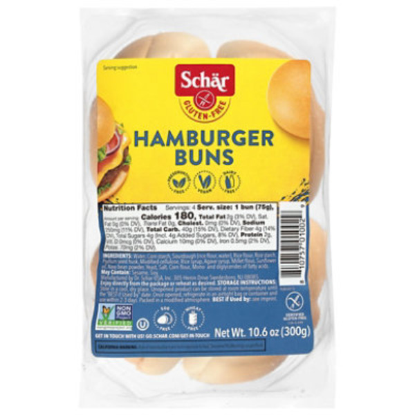 Schär Gluten-Free Hamburger Buns