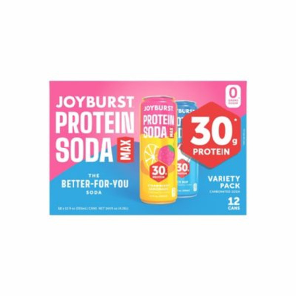 Joyburst 30g Protein Soda Max Variety Pack Same-Day Delivery