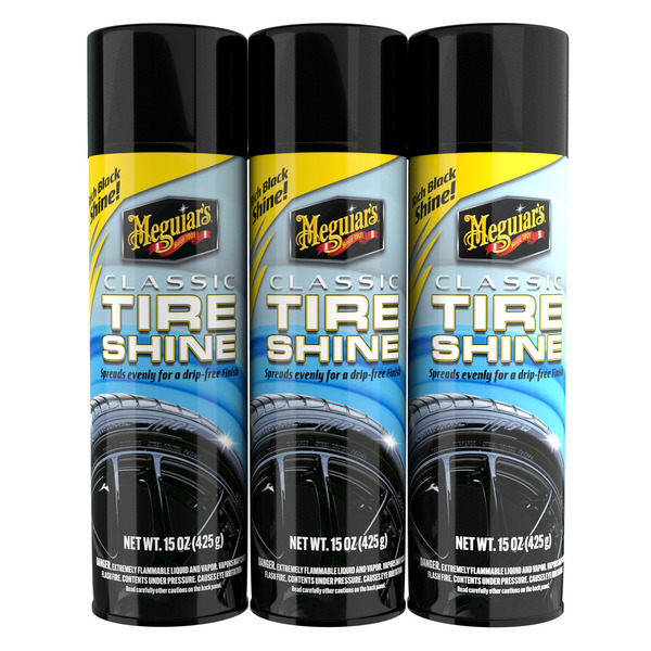 Meguiar's Classic Tire Shine Shine 15oz 3-Pack