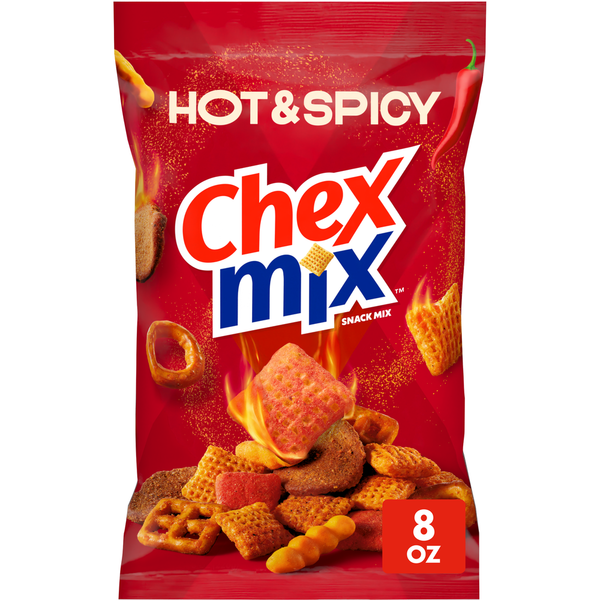 Chex Mix Hot and Spicy Savory Snack Mix Same-Day Delivery or