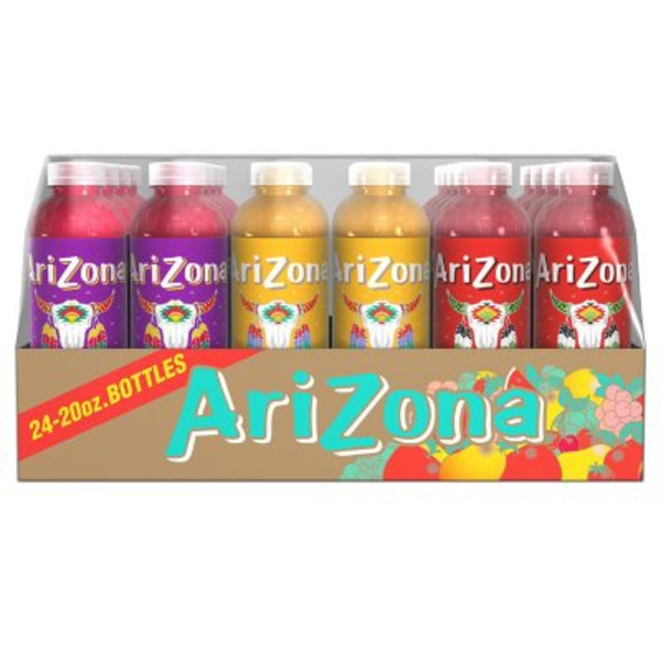 AriZona Juice, Fruit Punch, Mucho Mango, Watermelon, Variety Pack