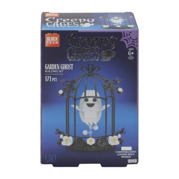 Block Tech Creepy Cages Garden Ghost 171-Piece Building Set