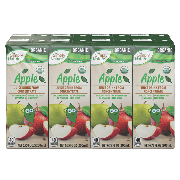 Simply Nature Apple Juice Drink From Concentrate Same-Day Delivery
