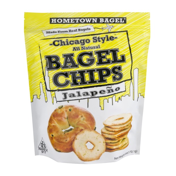 Hometown Bagel Chicago Style Bagel Chips Jalapeno (6 oz) Instacart