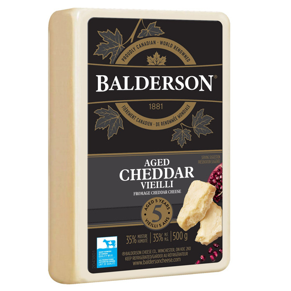 Balderson Cheddar Cheese Heritage 5 Years 500 g